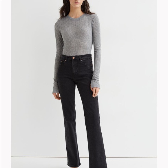 H&M high waist bootcut jeans - Picture 4 of 5